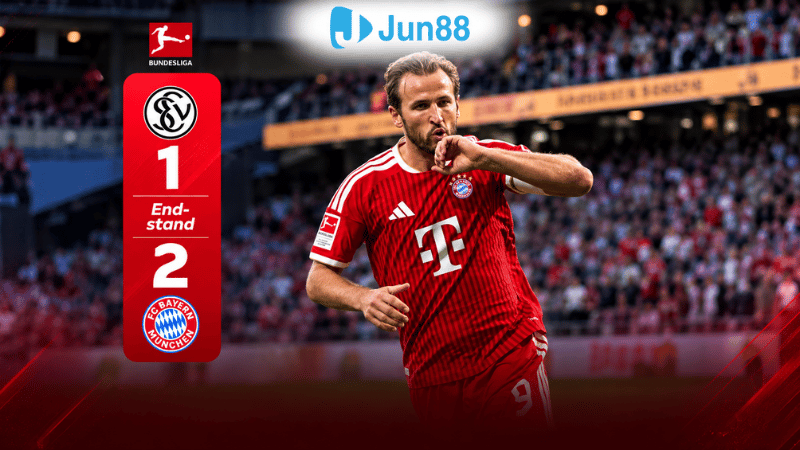 Kane tiếp tục giúp Bayern kéo dài chuỗi bất bại của mình